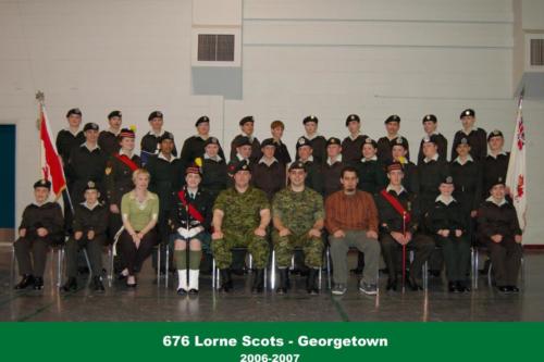 Corps 2006-2007